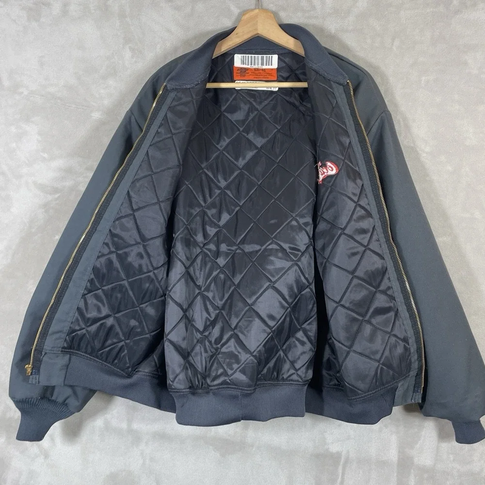 Vintage Coca Cola Dickies Bomber Jacket Mens XXL Mechanic Work 90s Insulated